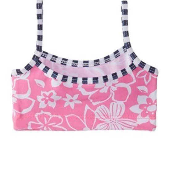 Flap Happy Two Piece Baby Girls Swimsuit size 18 Mo Pink Ruffle NWT - Picture 6 of 7